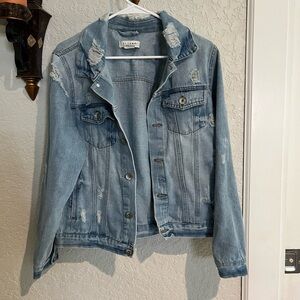 Ci Sono Light Blue Denim Jacket